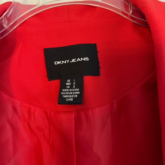 DKNY Women's Suit Jacket/Blazer in Red - Picture 6 of 10